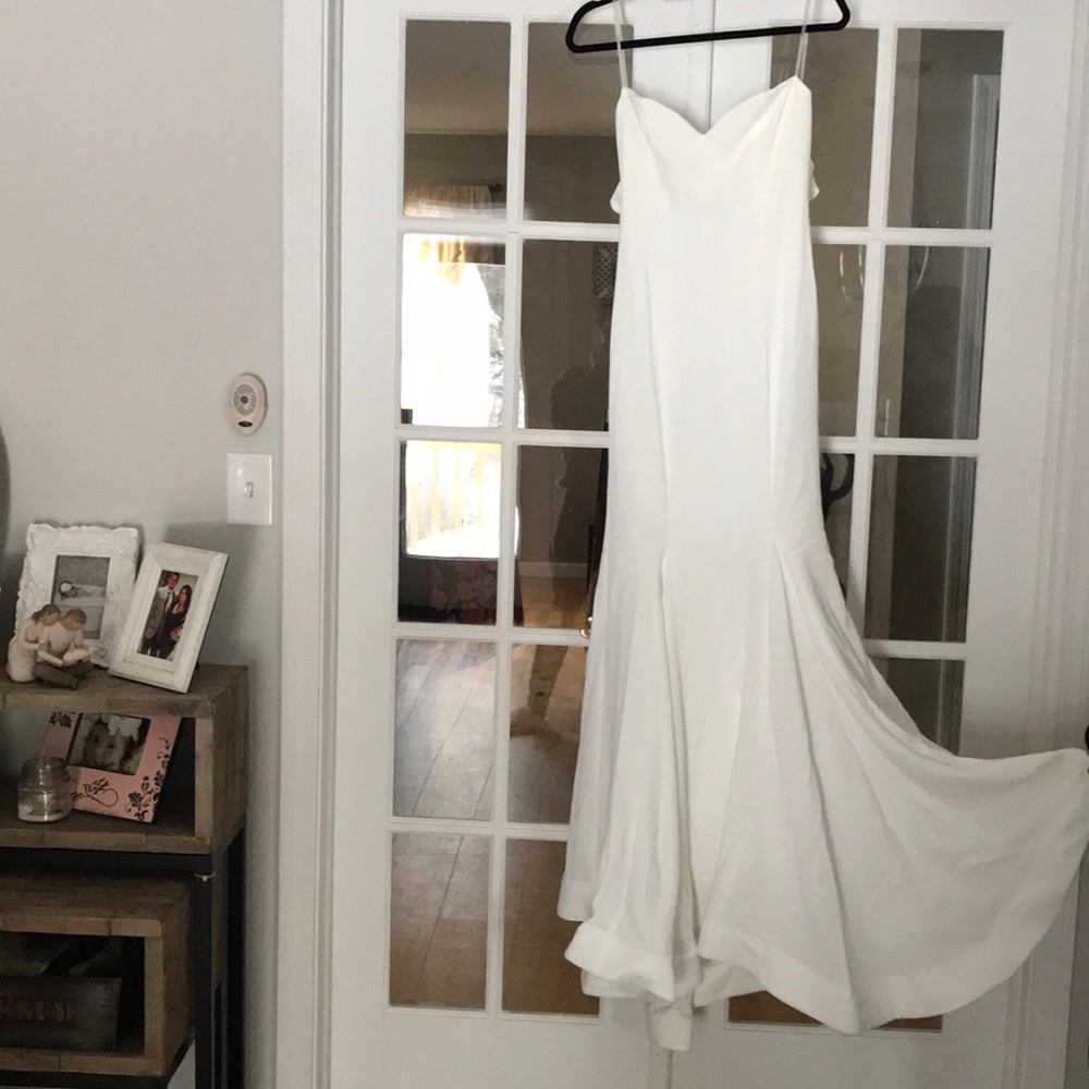 White gown